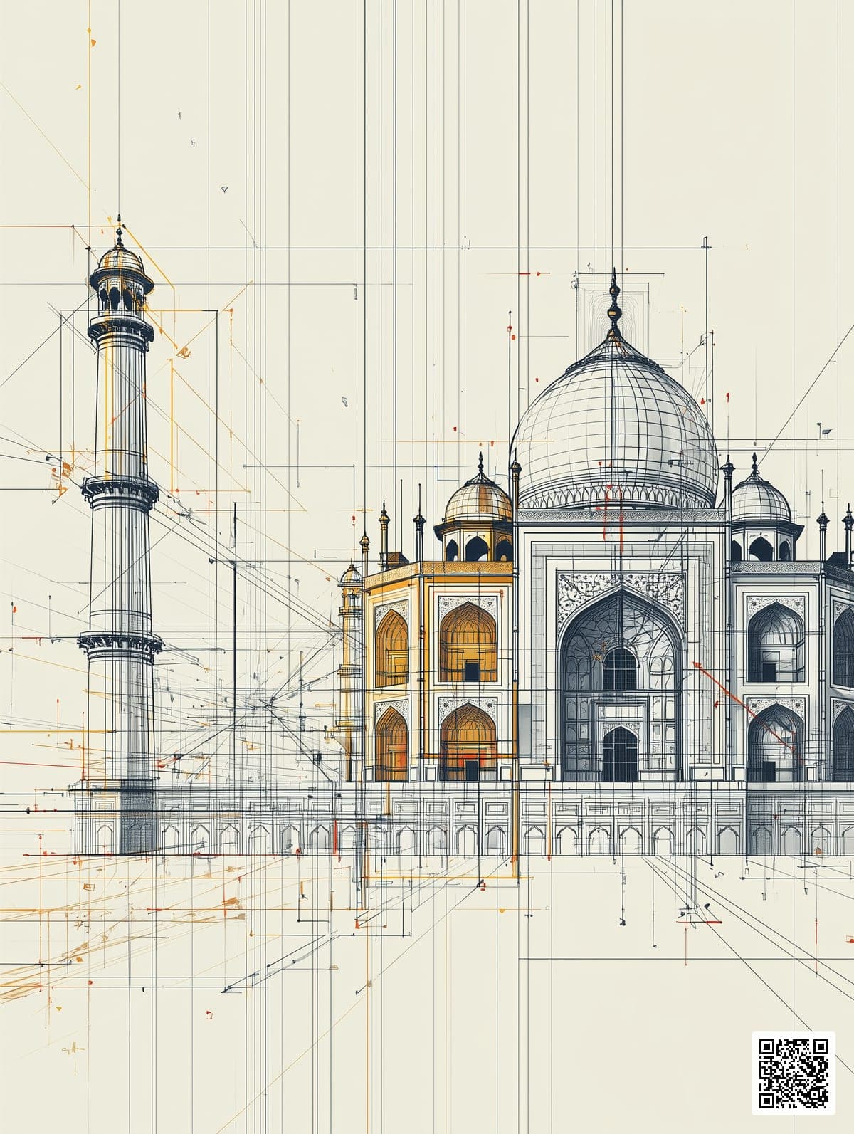 Midjourney Tajmahal
