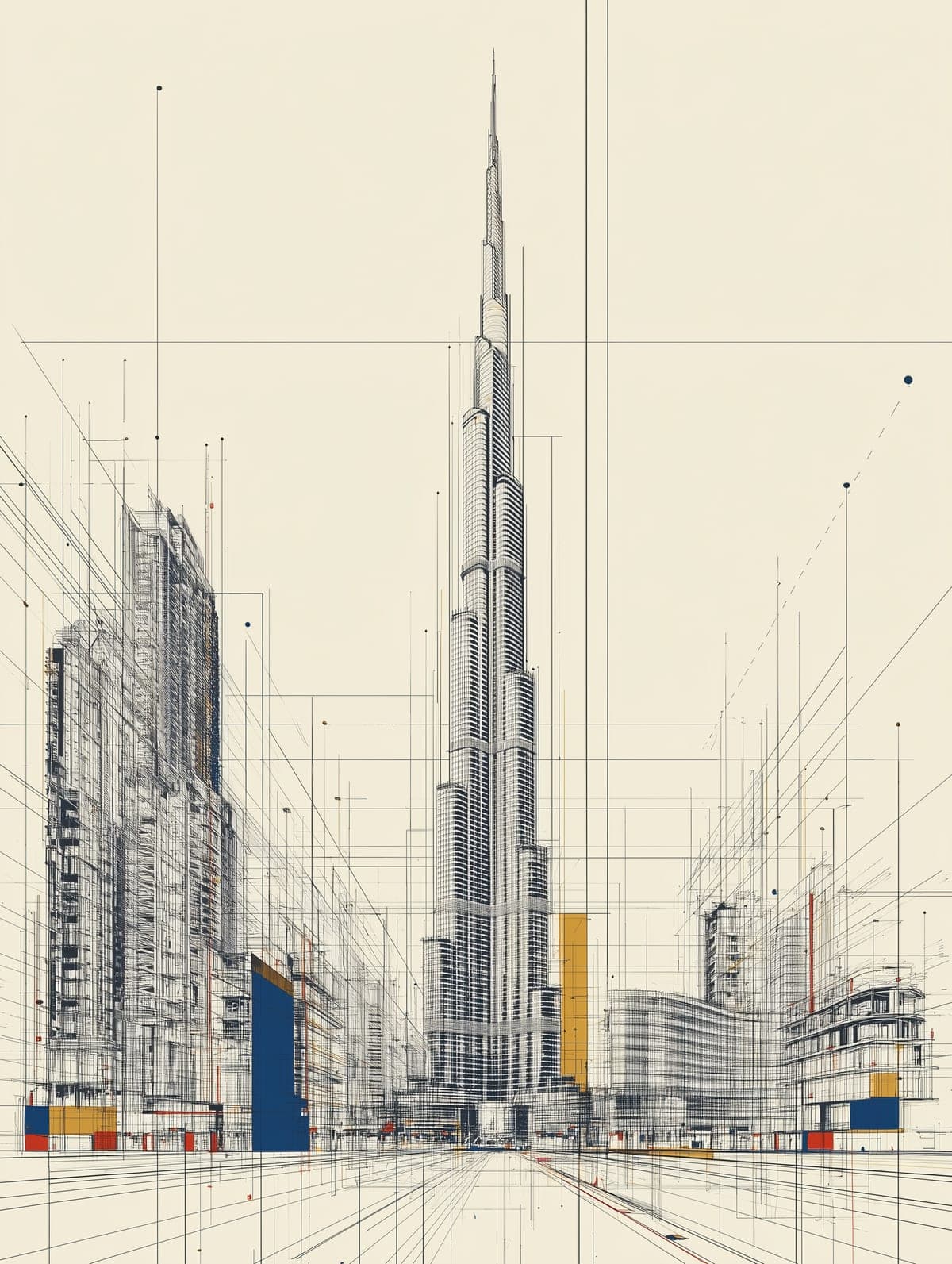 Midjourney BurjKhalifa
