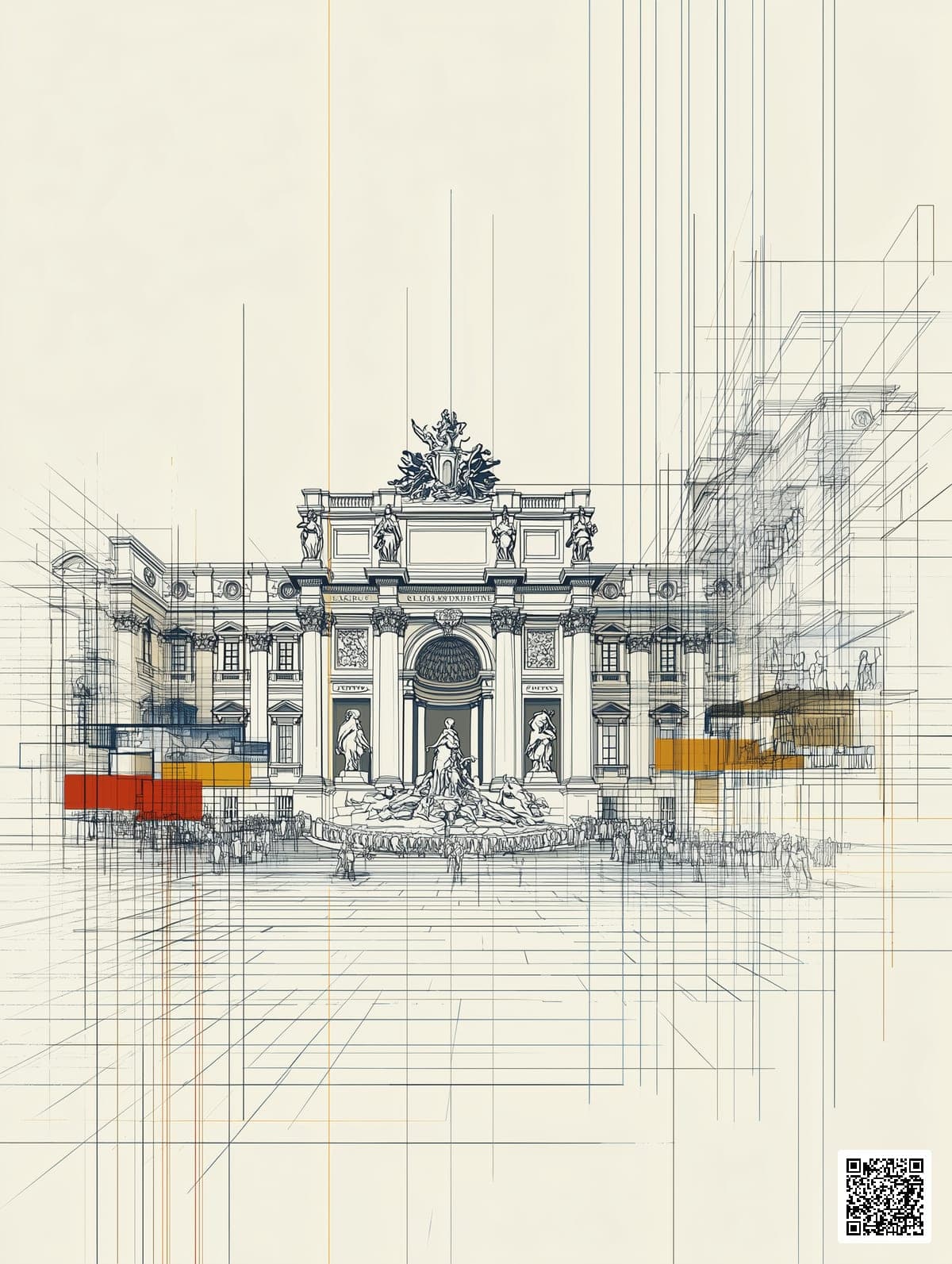 Midjourney Rome Trevifountain2