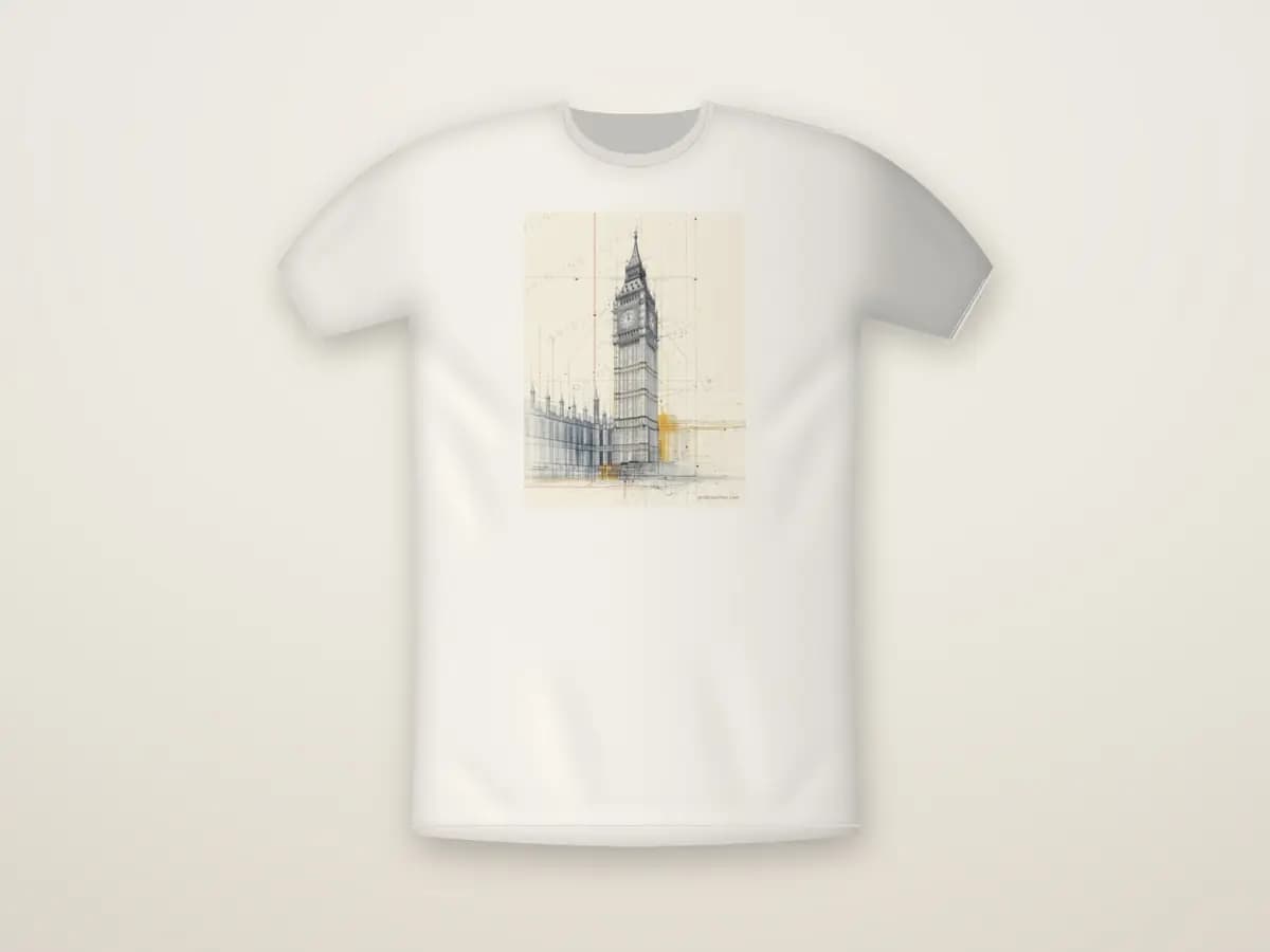Big Ben as t-shirt