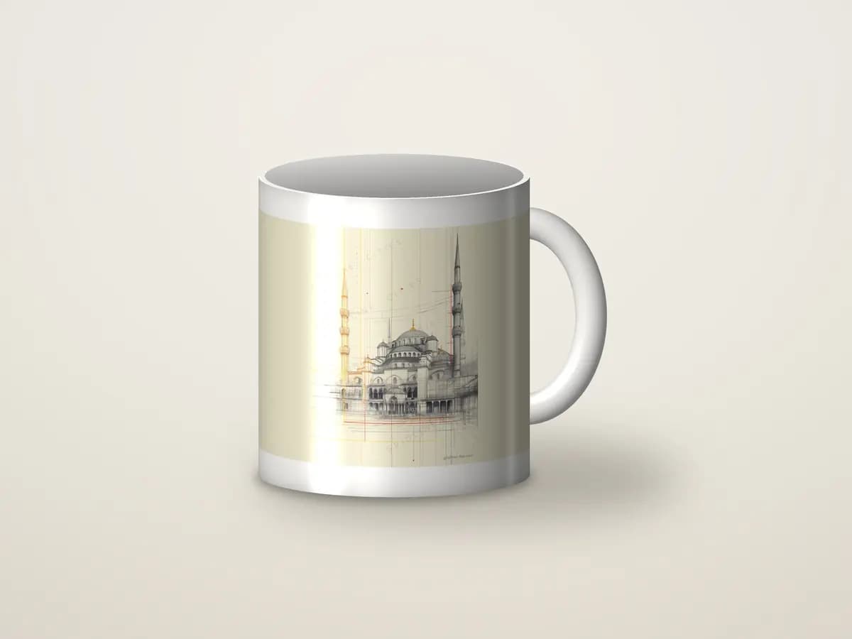 Istanbul Blue Mosque as mug