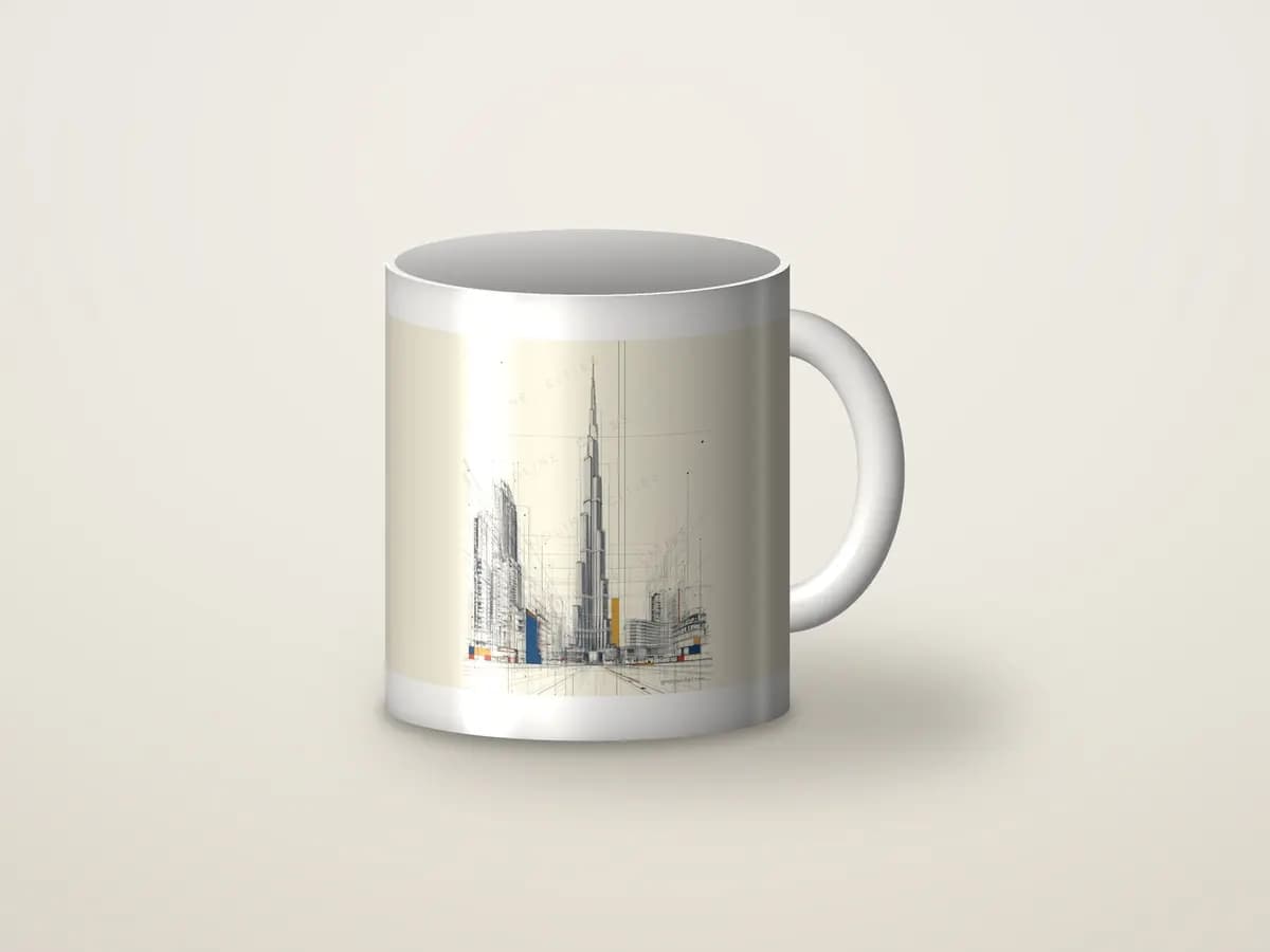 Burj Khalifa as mug