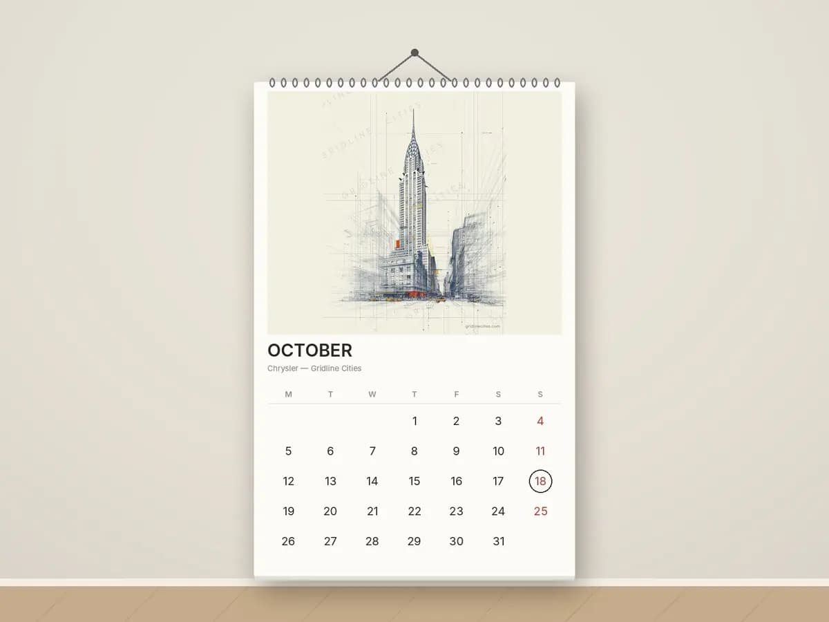 Chrysler as calendar