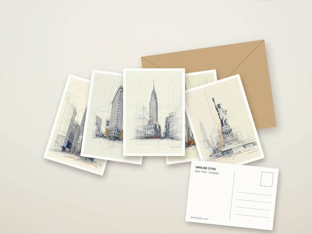 Chrysler as postcards