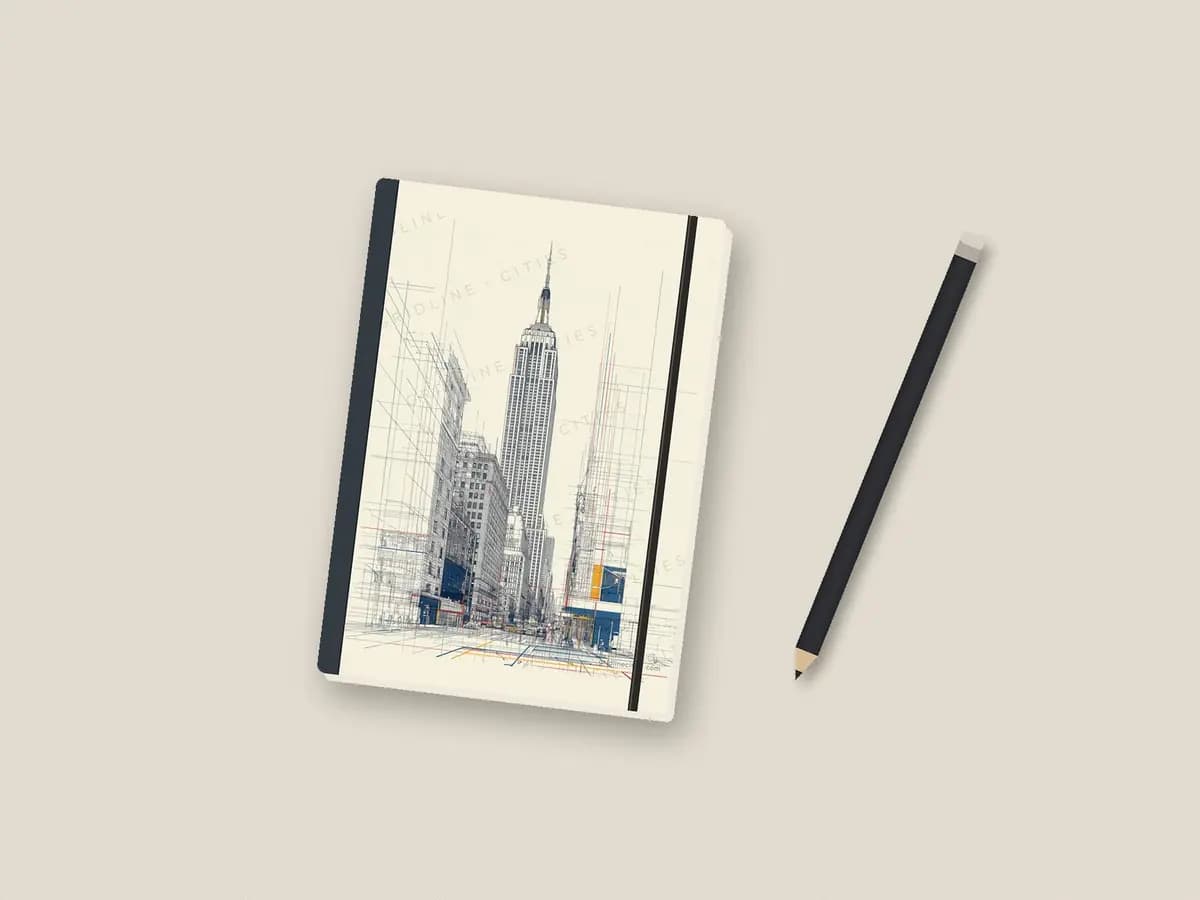 Empire State as notebook cover