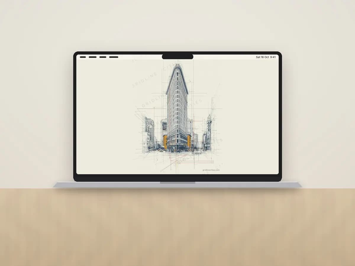 Flatiron as desktop wallpaper