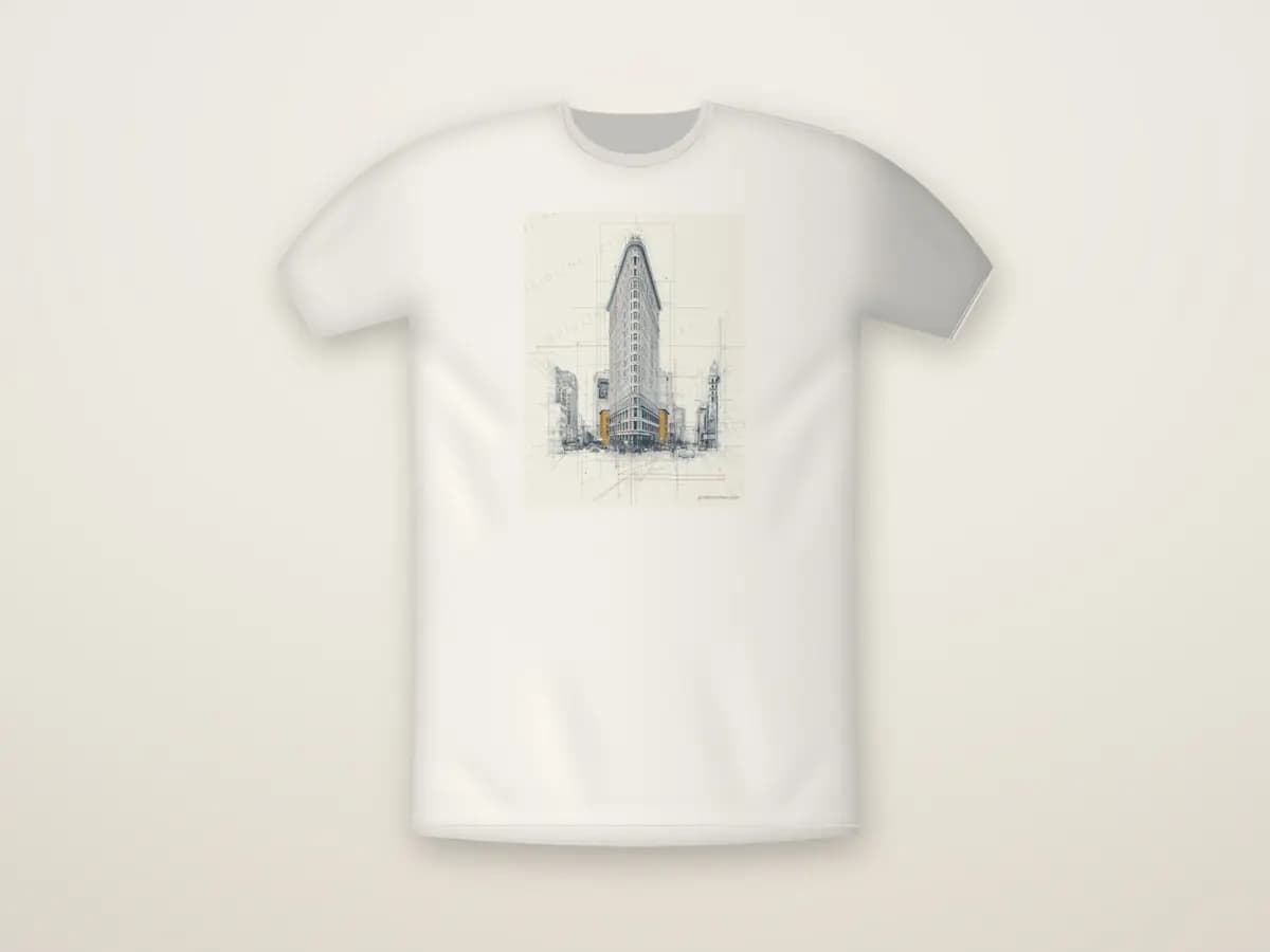 Flatiron as t-shirt