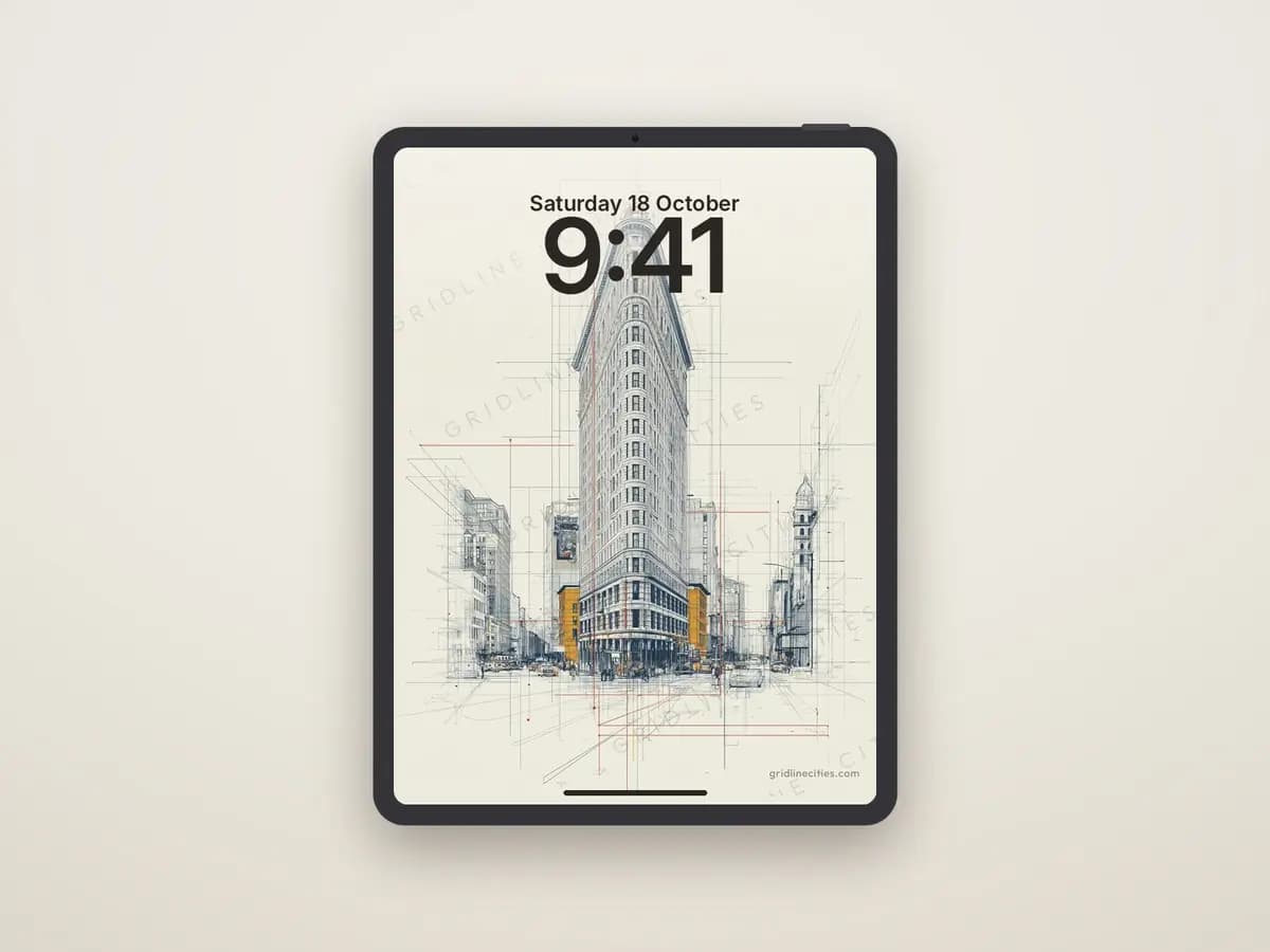 Flatiron as tablet wallpaper