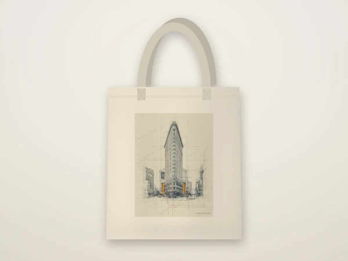 Flatiron as tote bag