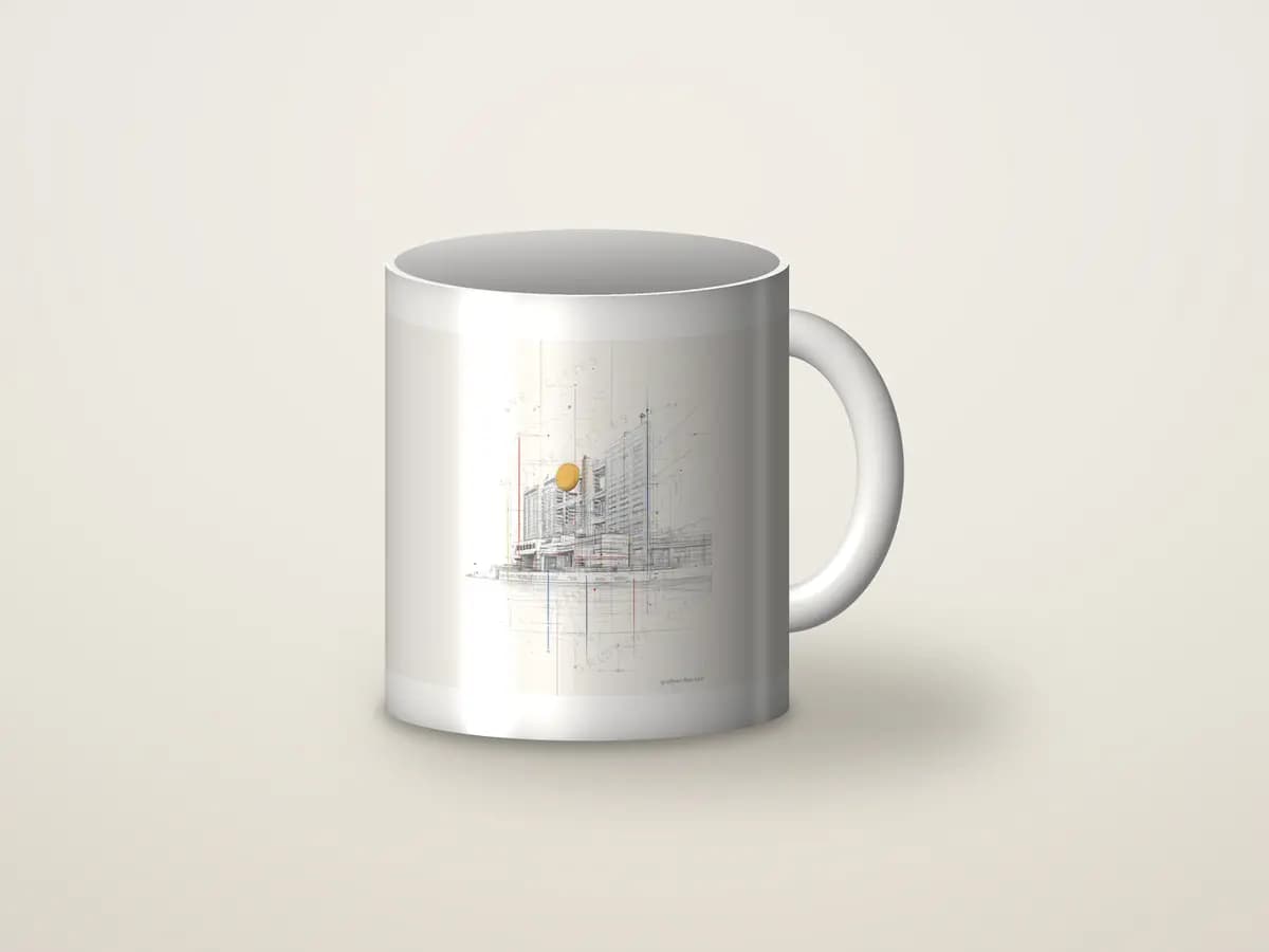 Fuji Television Building as mug