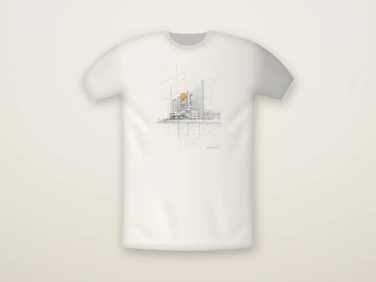 Fuji Television Building as t-shirt
