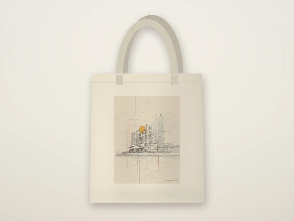 Fuji Television Building as tote bag
