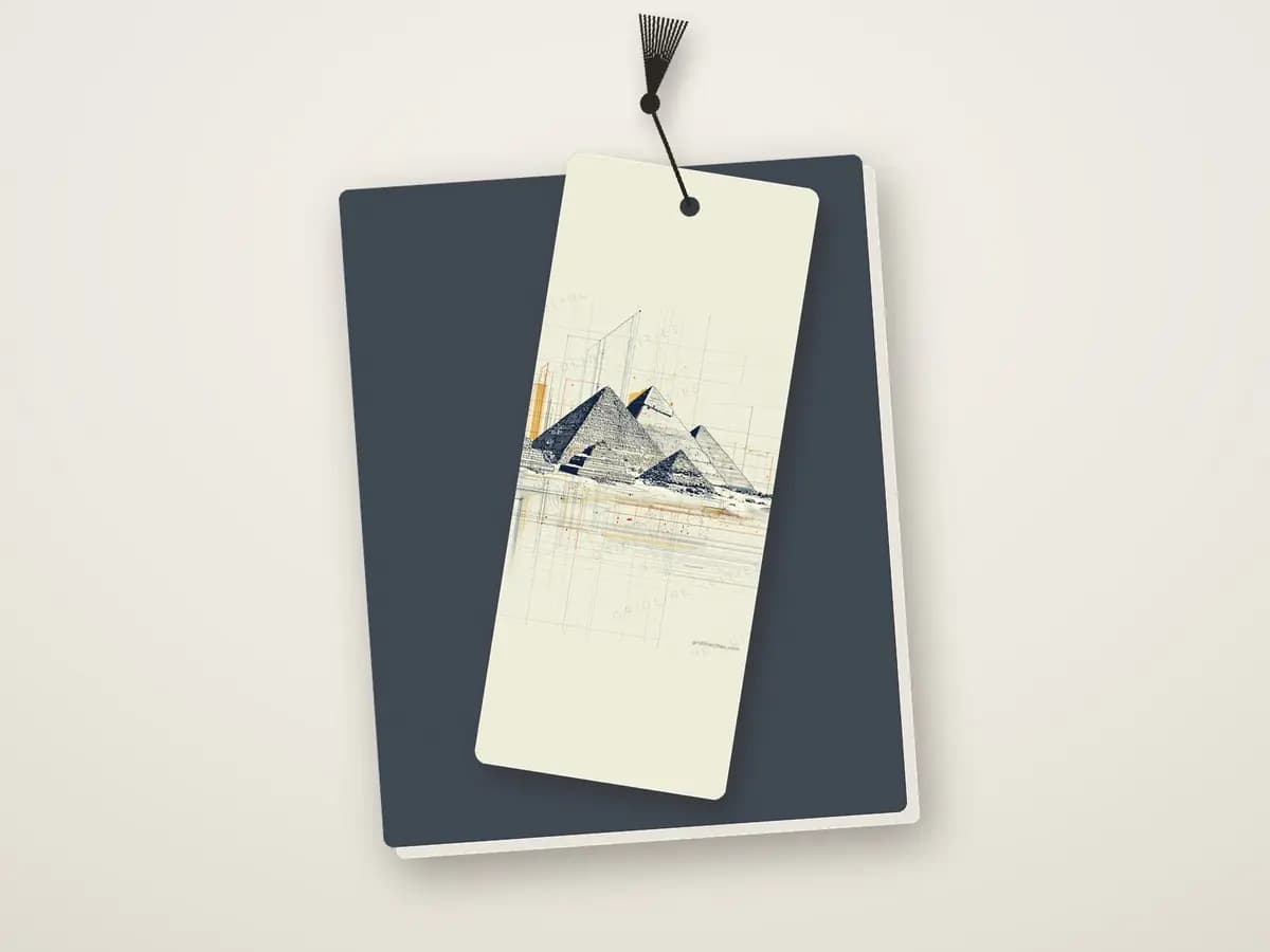 Giza Pyramids as bookmark