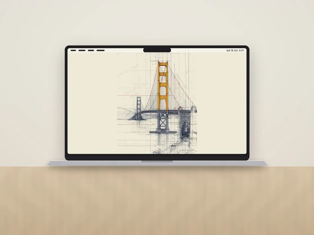Golden Gate Bridge as desktop wallpaper