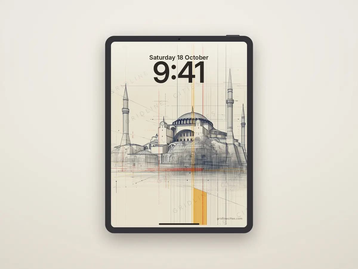 Istanbul Hagia Sophia as tablet wallpaper