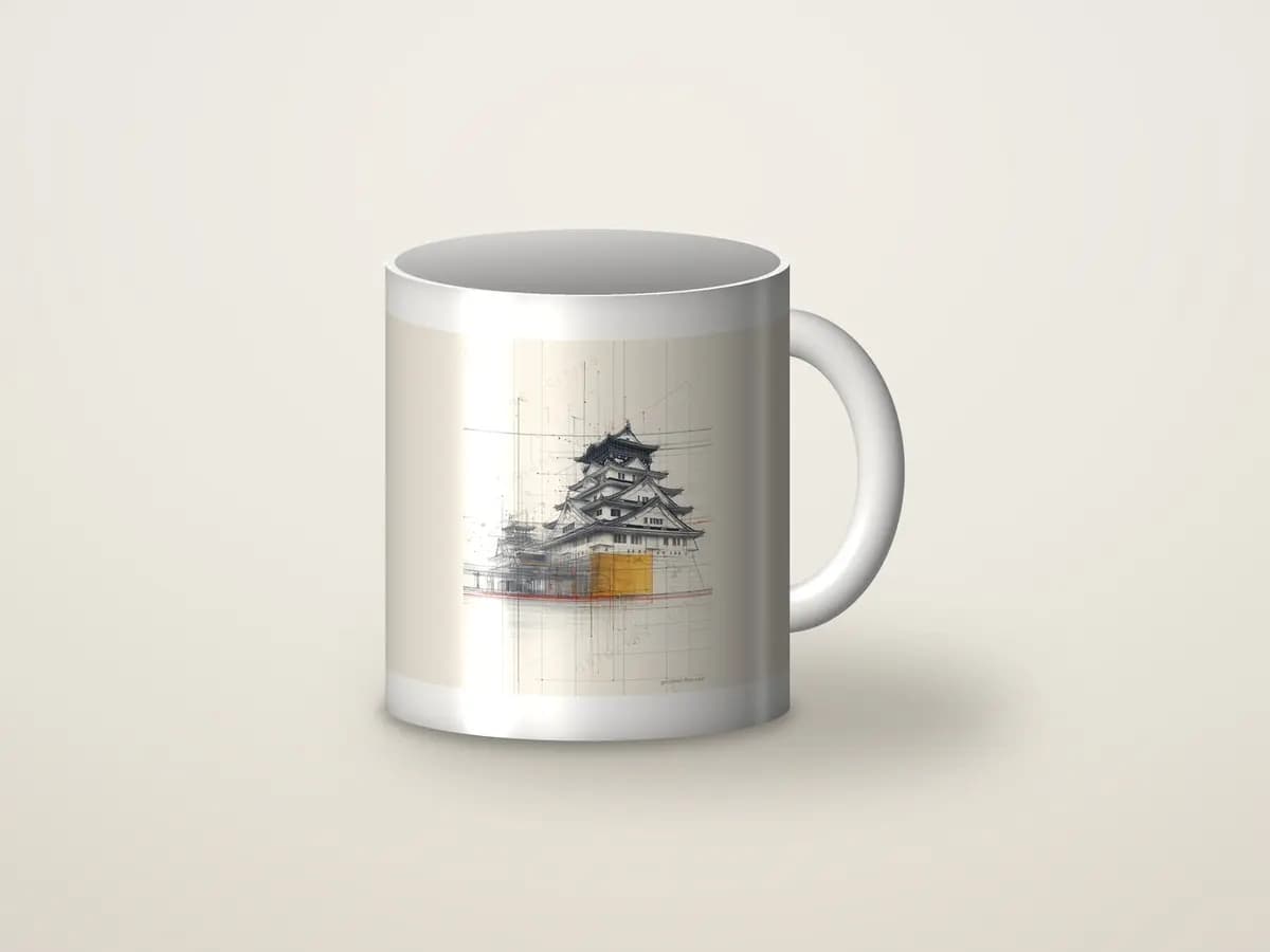 Himeji Castle as mug