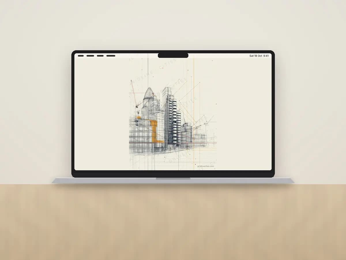 Lloyd's Building as desktop wallpaper