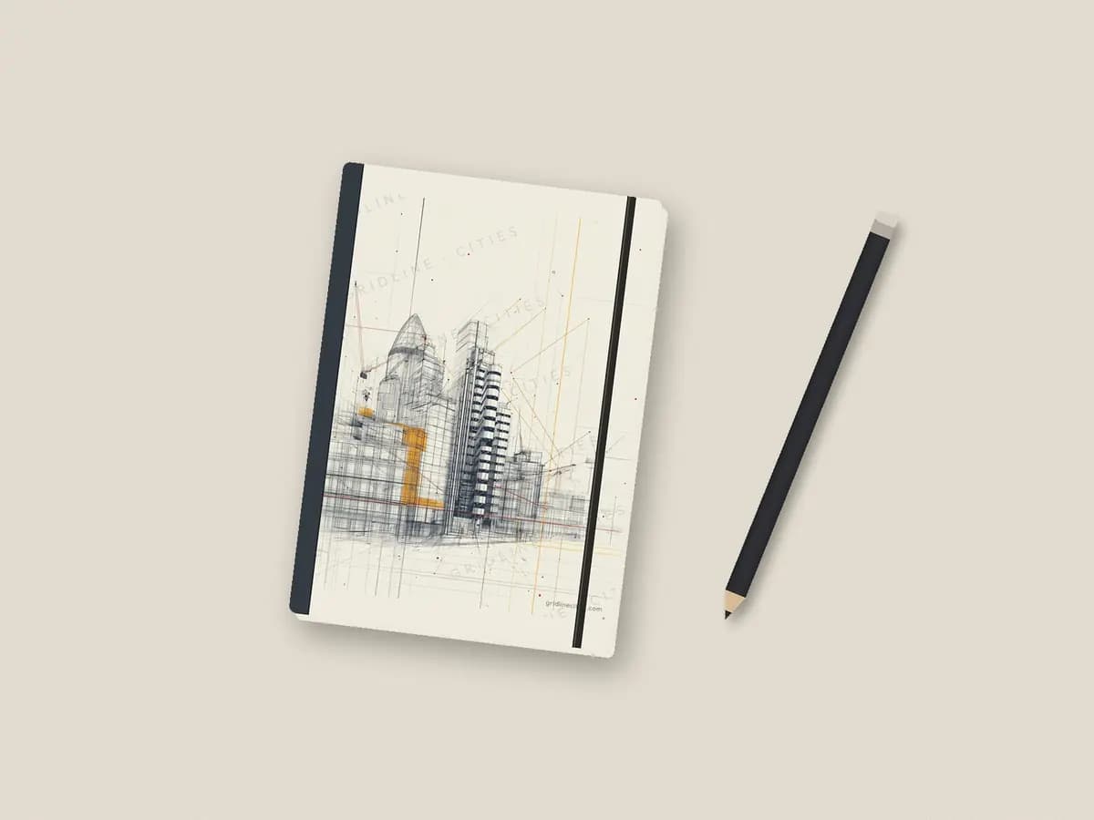 Lloyd's Building as notebook cover