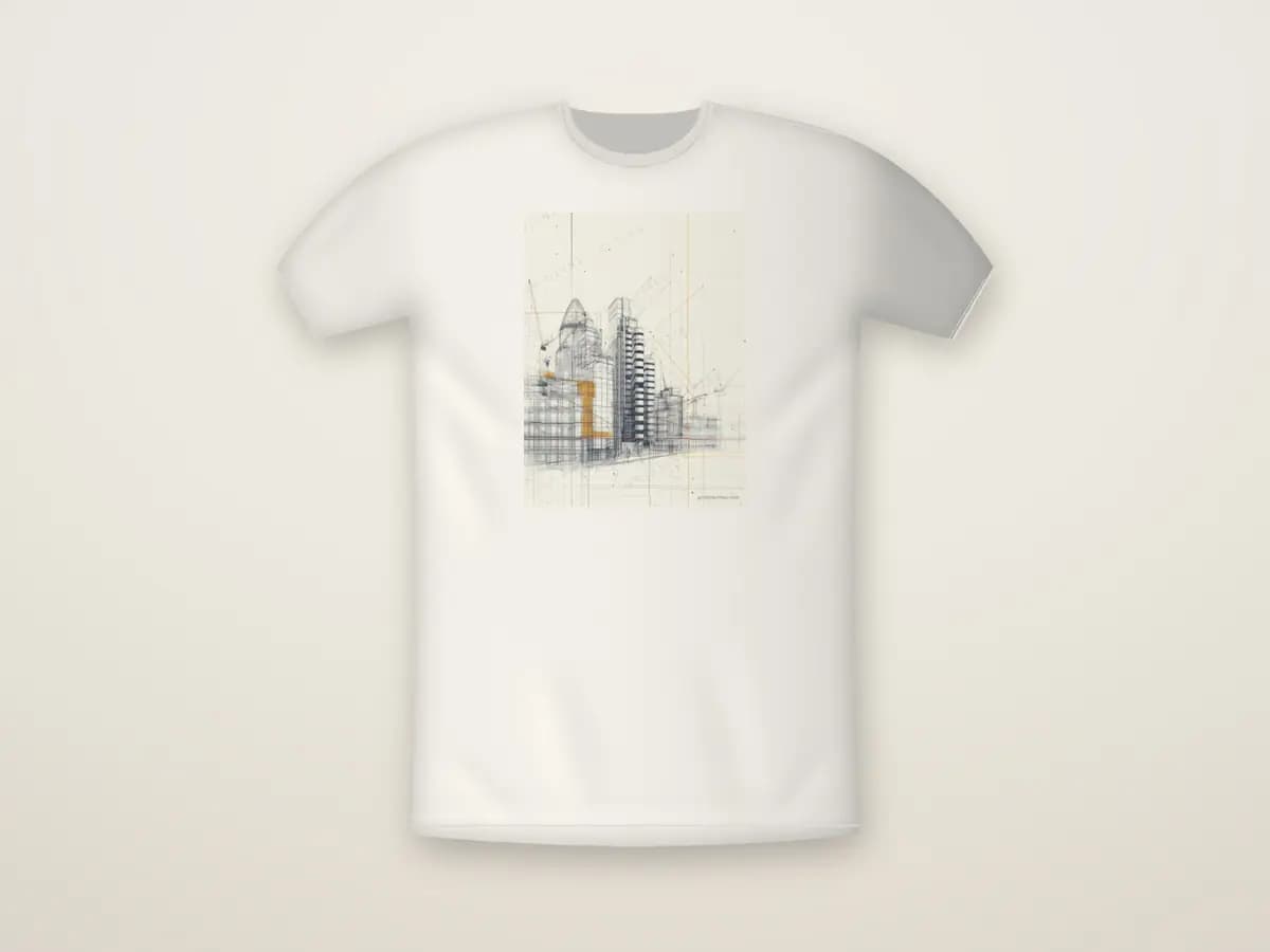 Lloyd's Building as t-shirt