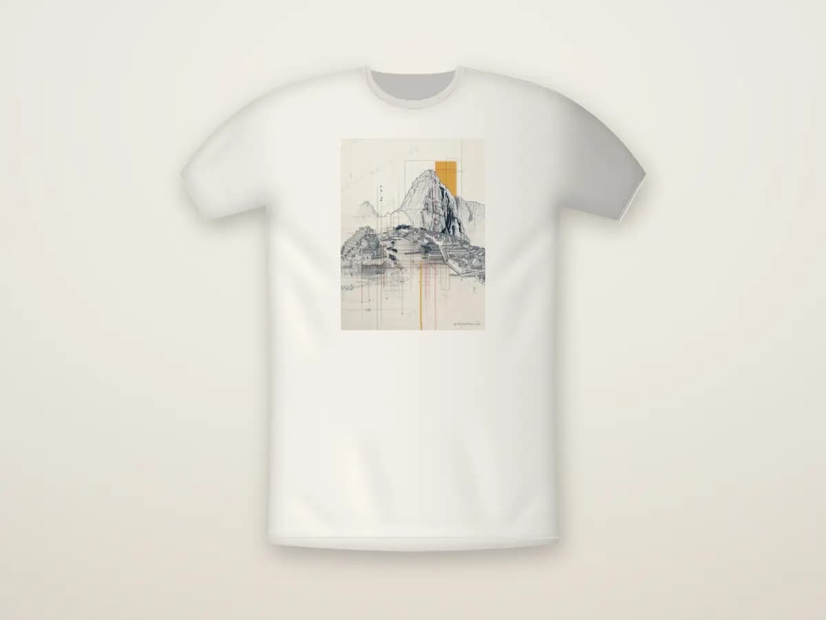 Machu Picchu as t-shirt