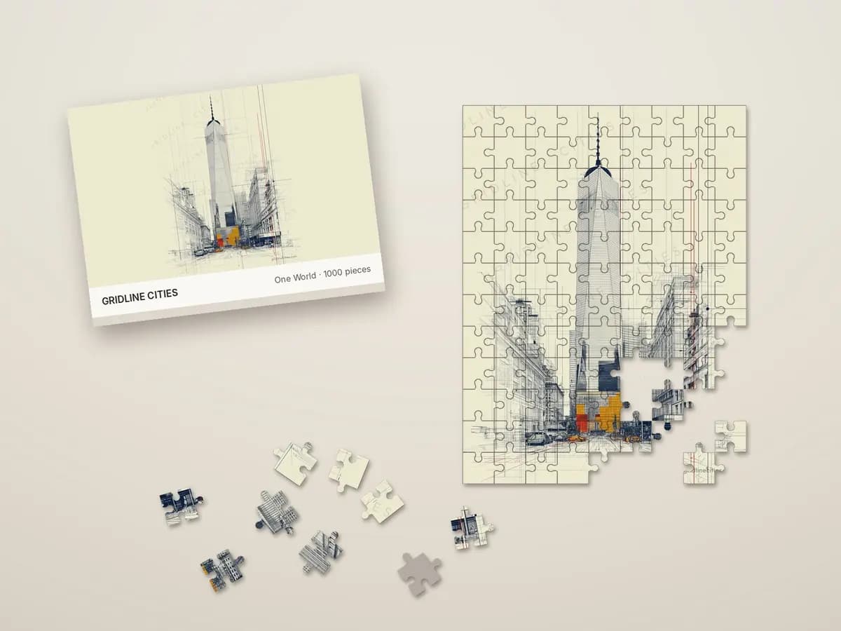 One World as jigsaw puzzle