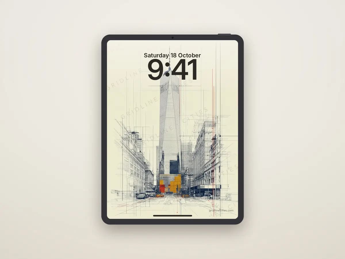 One World as tablet wallpaper