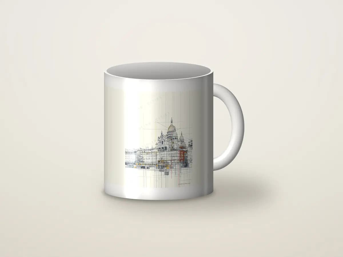 Paris SacréCoeur as mug