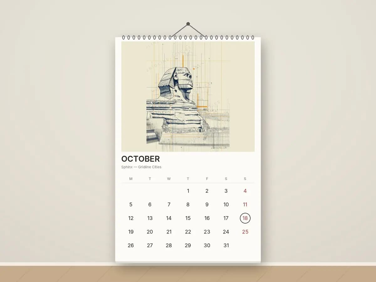 Sphinx as calendar