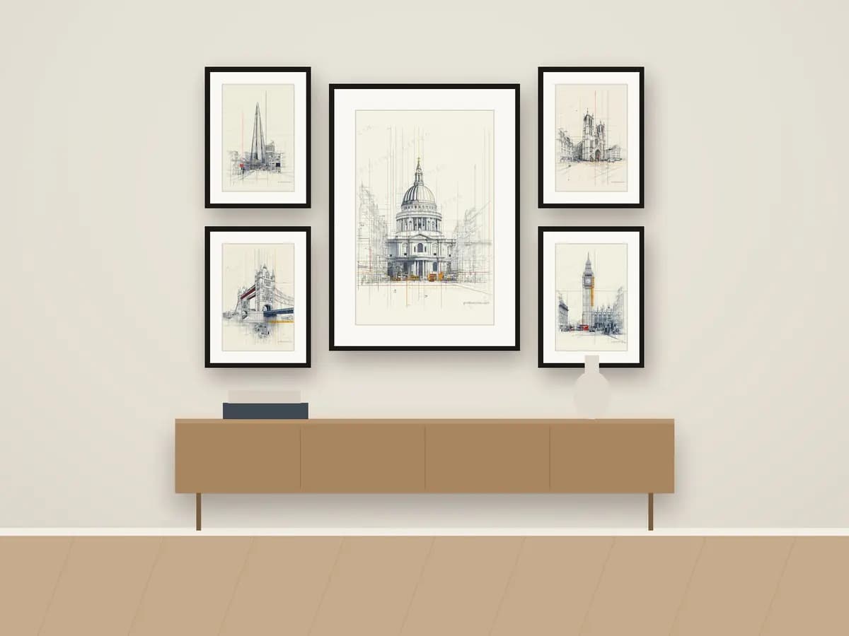 St Paul's as gallery wall