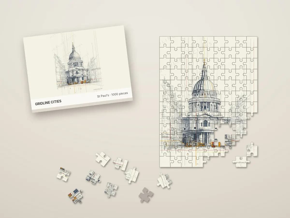 St Paul's as jigsaw puzzle
