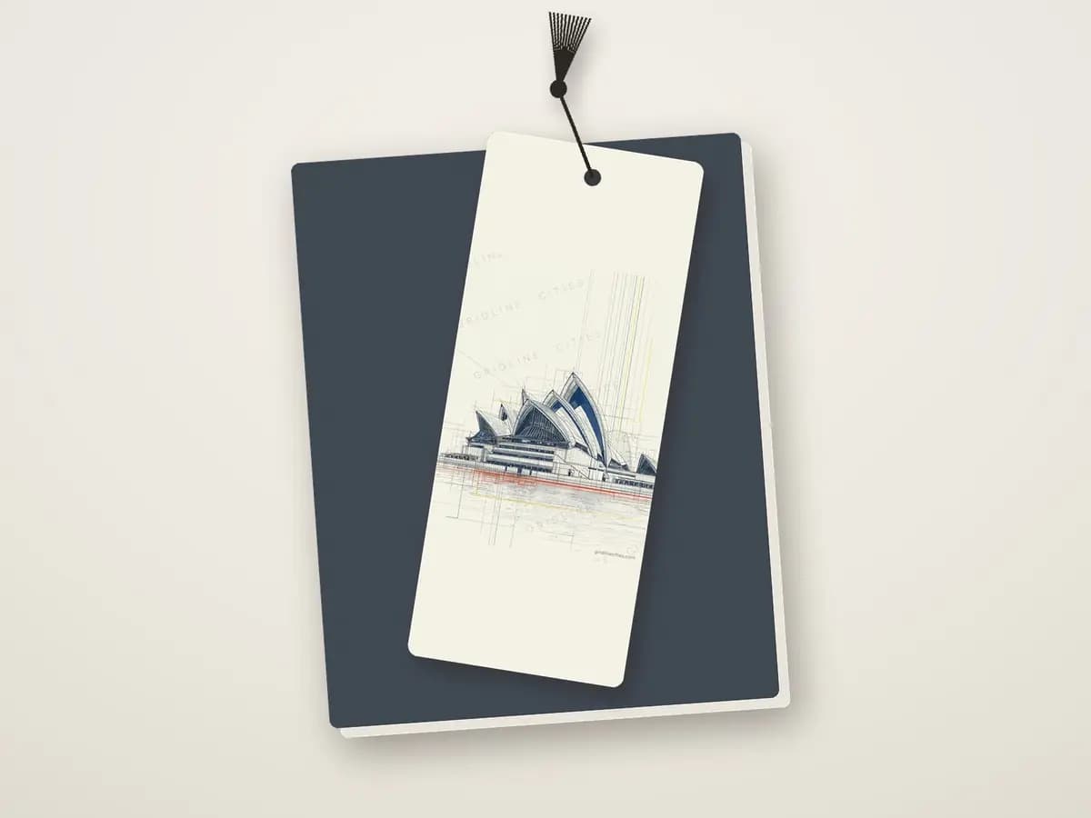 Sydney Operahouse as bookmark