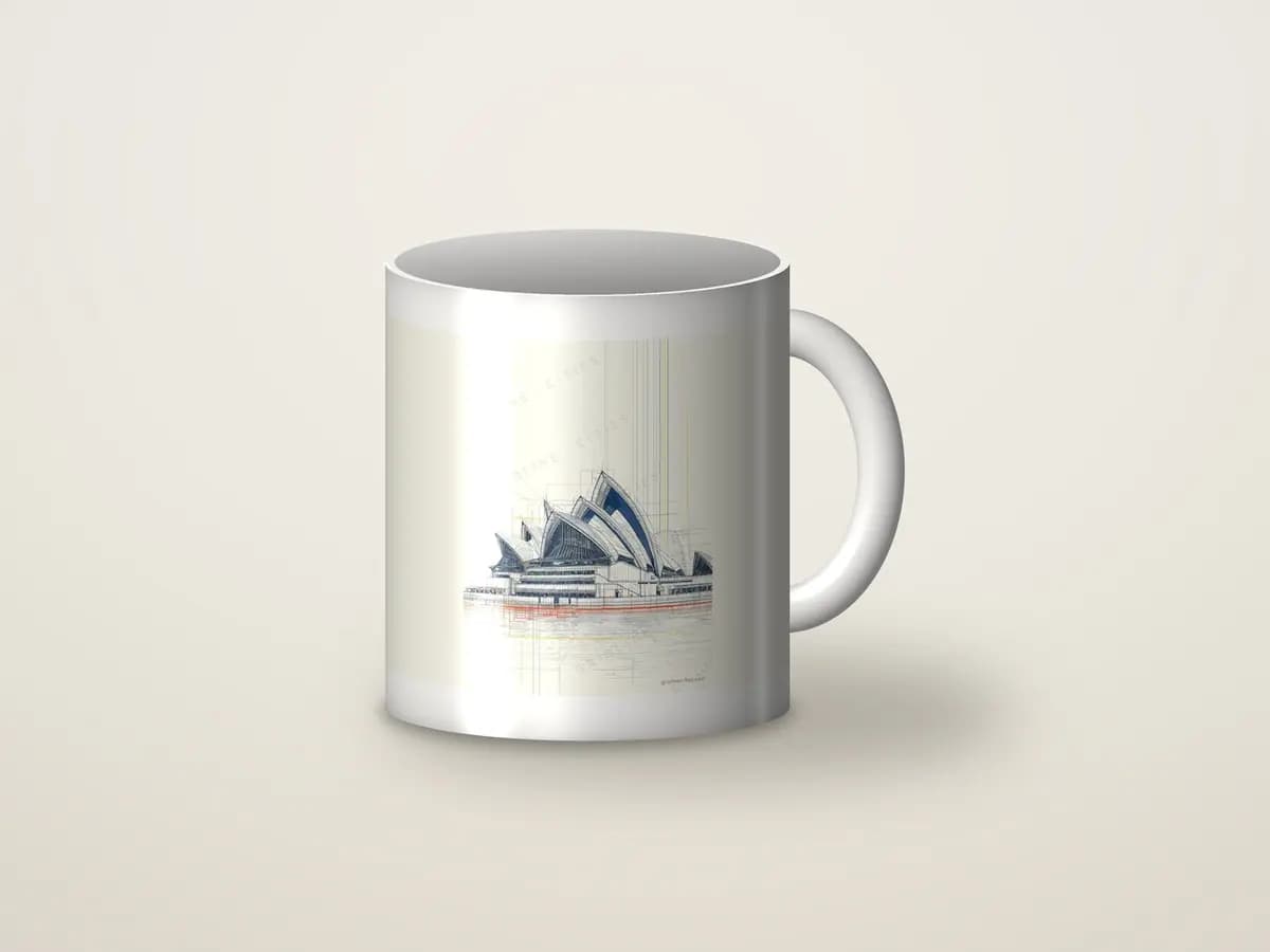 Sydney Operahouse as mug