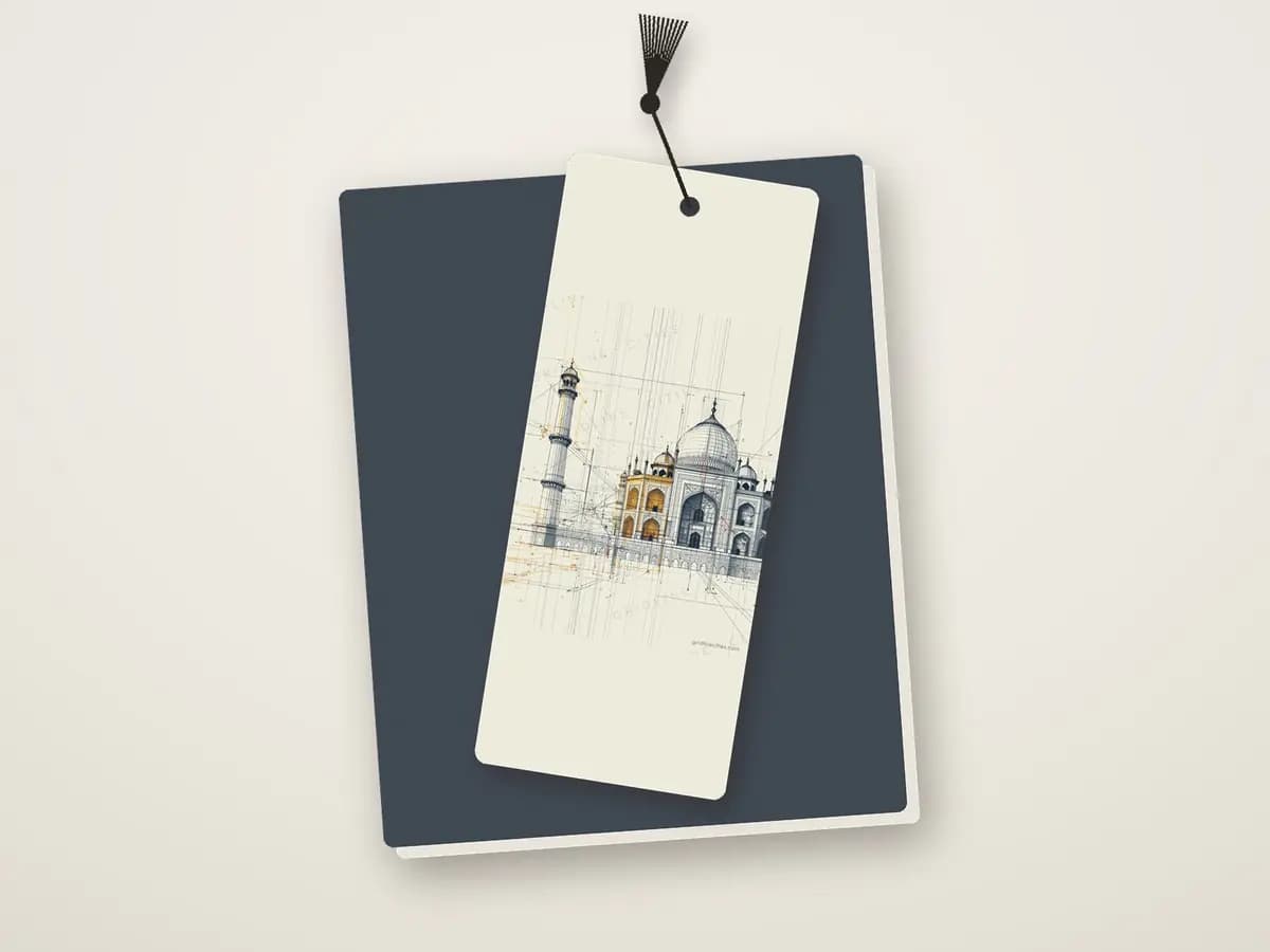 Taj Mahal as bookmark