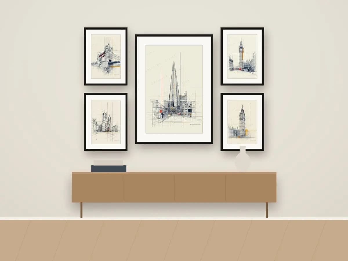 The Shard as gallery wall