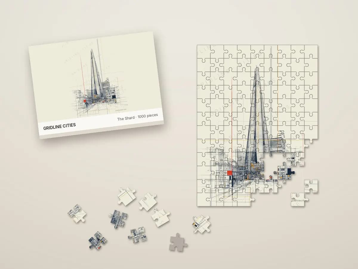 The Shard as jigsaw puzzle