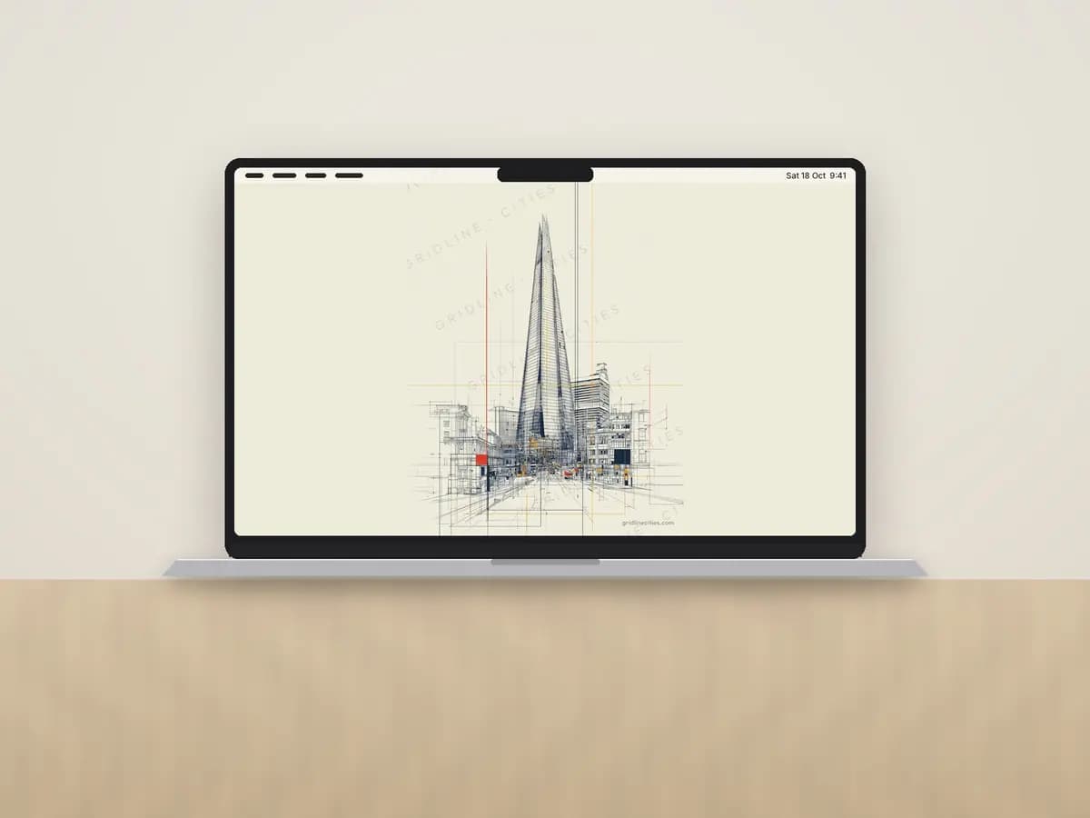 The Shard as desktop wallpaper
