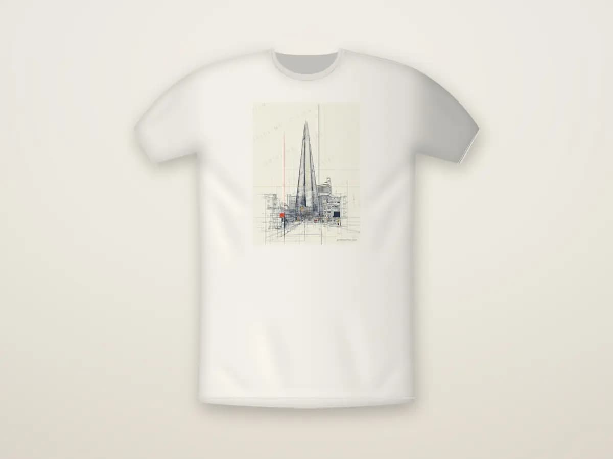 The Shard as t-shirt