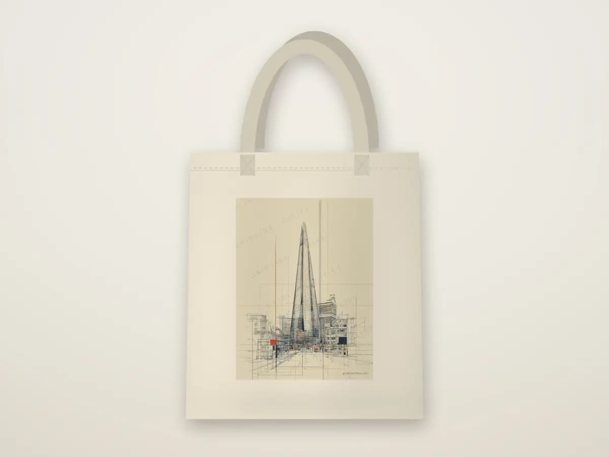 The Shard as tote bag