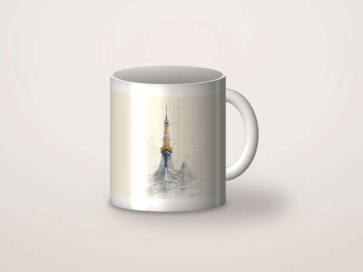 Tokyo Tower as mug