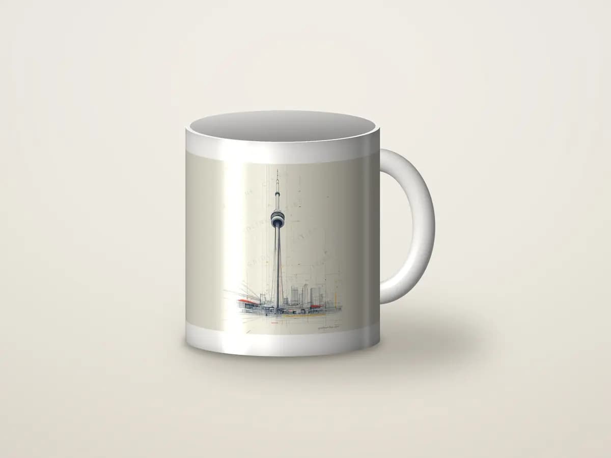 Toronto CN Tower as mug
