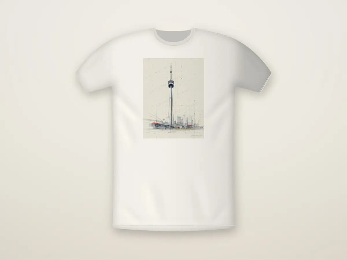Toronto CN Tower as t-shirt