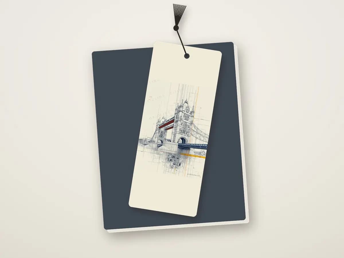 Tower Bridge as bookmark