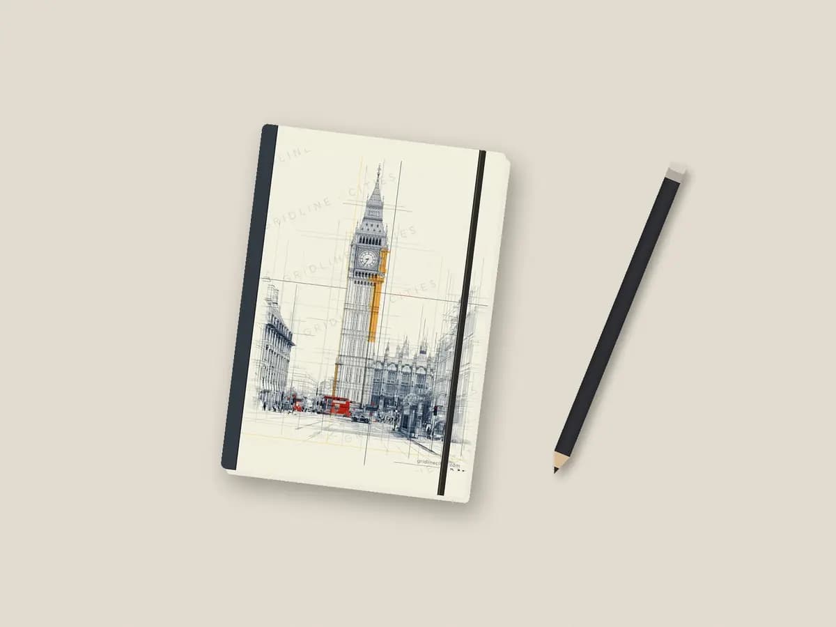 Westminster Primary as notebook cover