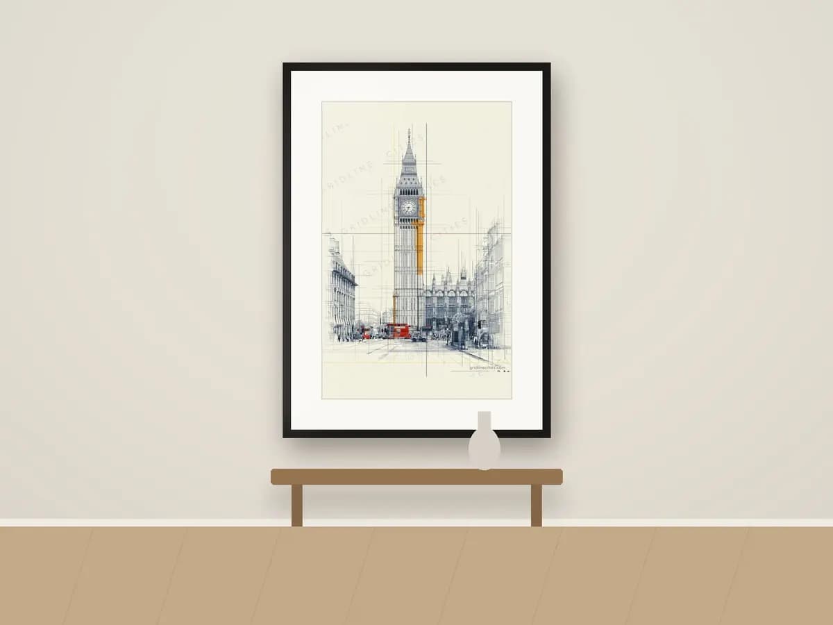Westminster Primary as print & frame