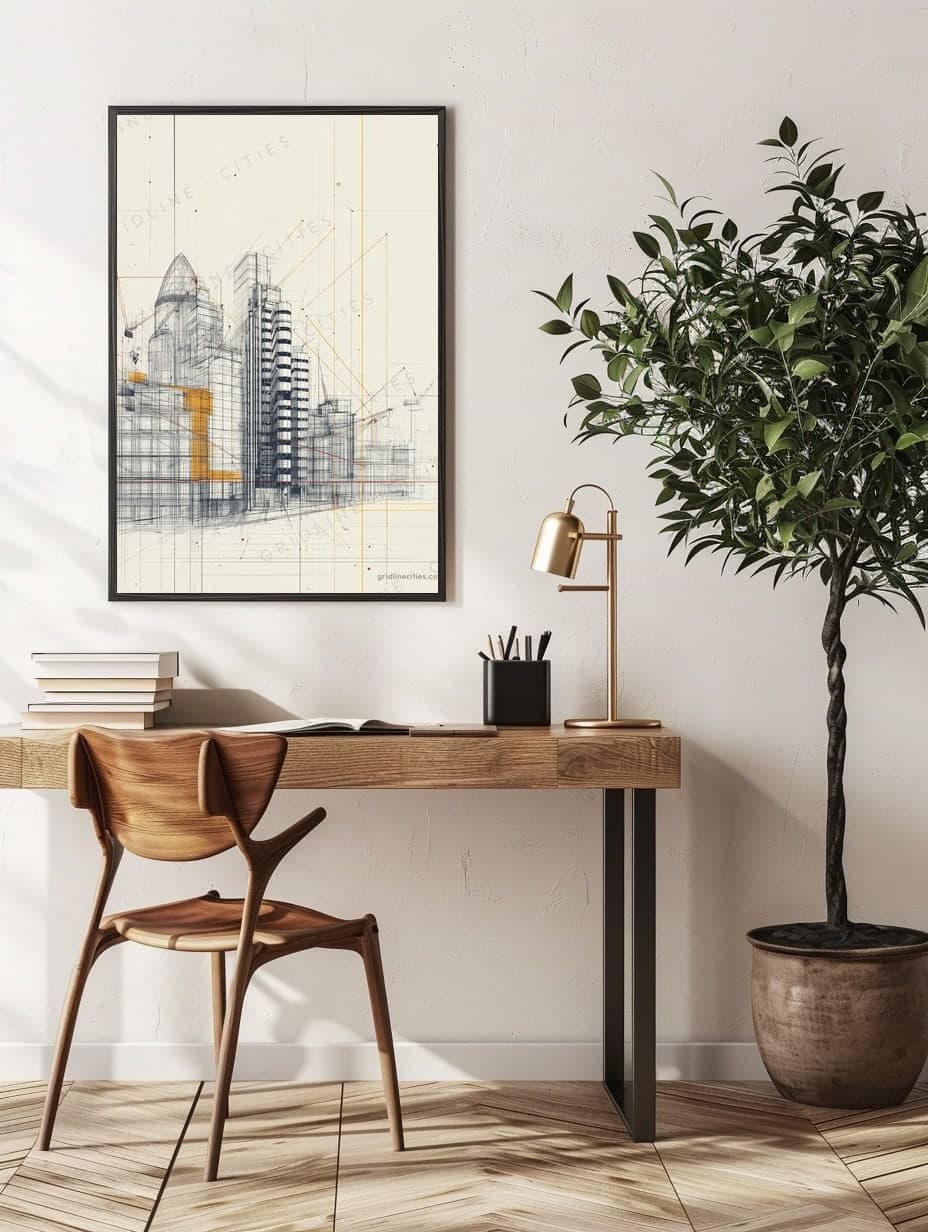 Lloyd's Building in an office