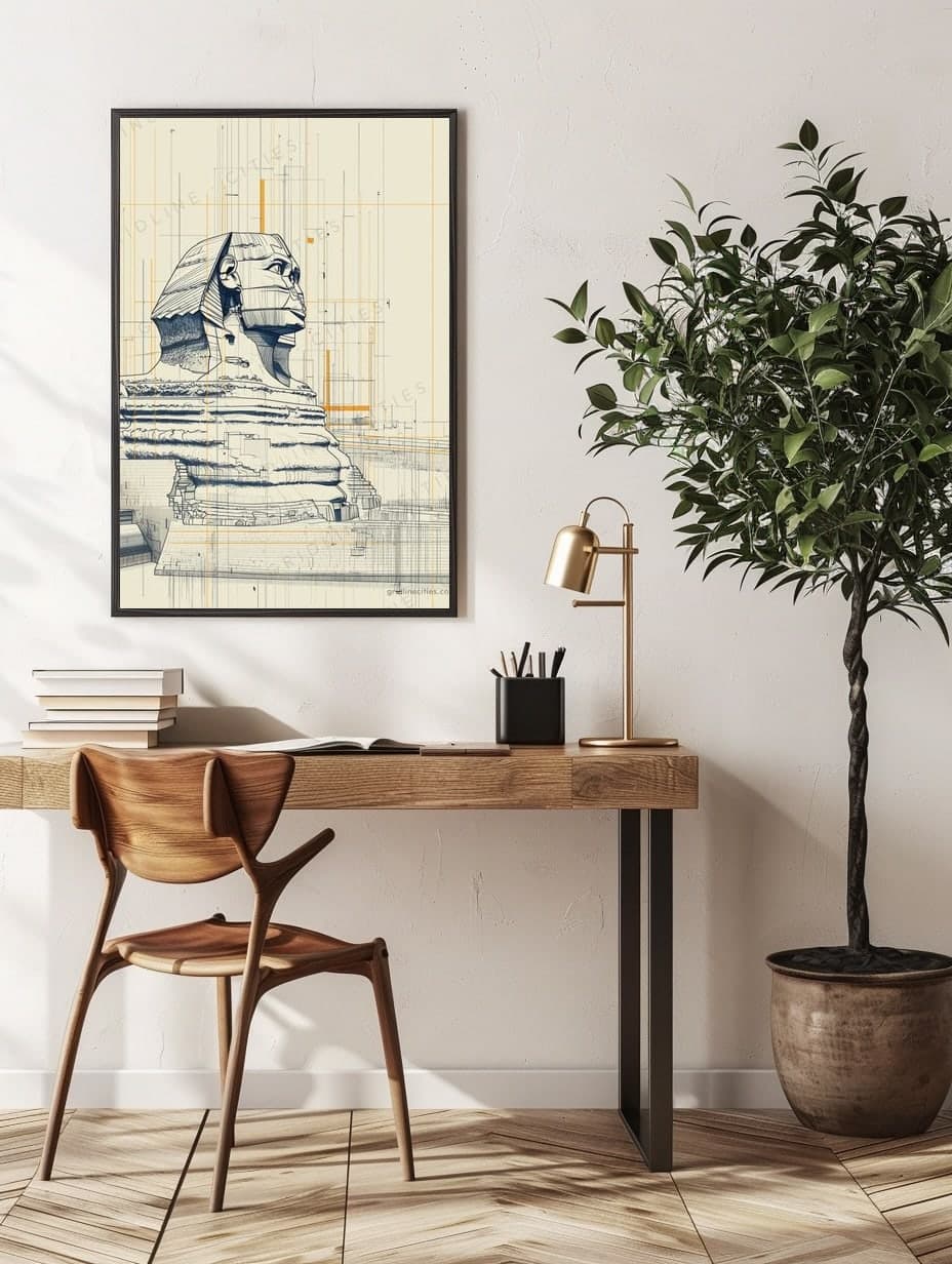 Sphinx in an office